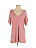 Bordeaux Pink Short Sleeve Top Size S (petite) - photo 1