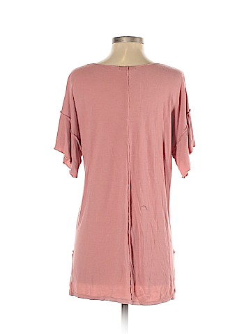 Bordeaux Short Sleeve Top (view 2)