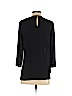 H&M 100% Polyester Black 3/4 Sleeve Blouse Size 4 - photo 2