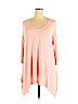 Cha Cha Vente Pink Short Sleeve Top Size 3X - photo 1