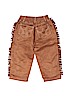 Le Top 100% Polyester Stars Brown Casual Pants 18-24 MO / 24 MO - photo 2