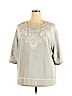 Maurices Gray Pullover Sweater Size 24 (3) - photo 1