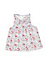 Janie and Jack 100% Cotton Floral Blue Sleeveless Blouse Size 12-18 mo - photo 1