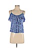 American Eagle Outfitters 100% Viscose Blue Sleeveless Blouse Size XS - photo 1