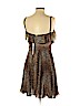 D&G Dolce & Gabbana 100% Silk Tan Casual Dress Size EU (IT) 44 / US 8 - photo 2
