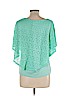 Coral Bay Teal Short Sleeve Top Size L (petite) - photo 2