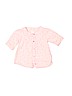 Carter's 100% Cotton Polka Dots Pink Long Sleeve Blouse 18-24 MO / 24 MO - photo 1
