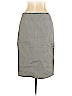 Lafayette 148 New York 100% Polyester Tan Casual Skirt Size 12 - photo 1