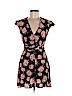 Topshop 100% Viscose Black Casual Dress Size 8 - photo 1