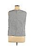 Elisabeth Blue Sleeveless Blouse Size 16 - photo 2