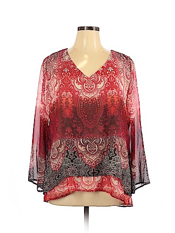 Style&Co Long Sleeve Blouse (view 1)