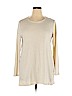 J.jill 100% Cotton Ivory Long Sleeve T-Shirt Size 1X - photo 1