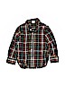 Baby Gap 100% Cotton Plaid Green Long Sleeve Button-Down Shirt Size 3T - photo 1