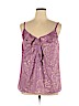Ann Taylor LOFT 100% Polyester Purple Sleeveless Blouse Size XL - photo 1