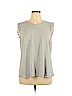 Ava & Viv Gray Sleeveless Top Size 1X - photo 1