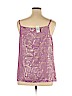Ann Taylor LOFT 100% Polyester Purple Sleeveless Blouse Size XL - photo 2