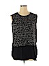 Apt. 9 Black Sleeveless Top Size XL - photo 1