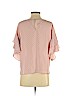 Vince Camuto 100% Polyester Pink Short Sleeve Blouse Size M - photo 2