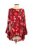 Vince Camuto Red Long Sleeve Blouse Size M - photo 1