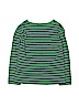 Hanna Andersson 100% Organic Cotton Stripes Green Long Sleeve T-Shirt Size 110 cm / US 5-6 - photo 2
