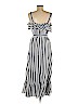 Betsey Johnson 100% Polyester White Casual Dress Size 8 - photo 2