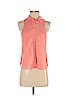 American Eagle Outfitters 100% Lyocell Pink Sleeveless Blouse Size S - photo 1