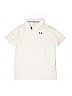 Under Armour 100% Polyester White Short Sleeve Polo Size XL (youth) - photo 1