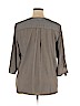 Notations Tan 3/4 Sleeve Blouse Size XL - photo 2