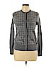 Akris Punto 100% Wool Gray Wool Cardigan Size 10 - photo 1