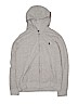 Polo by Ralph Lauren Solid Gray Zip Up Hoodie Size 14 - photo 1