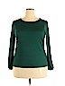 J. Crew Factory Store Green Long Sleeve T-Shirt Size XL - photo 1