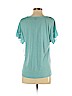Natori Blue Short Sleeve Top Size S - photo 2