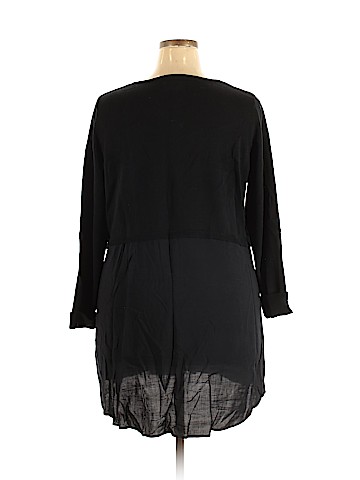 Ellos Long Sleeve Button-Down Shirt (view 2)