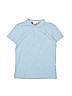 Burberry 100% Cotton Blue Short Sleeve Polo Size 10 - photo 1