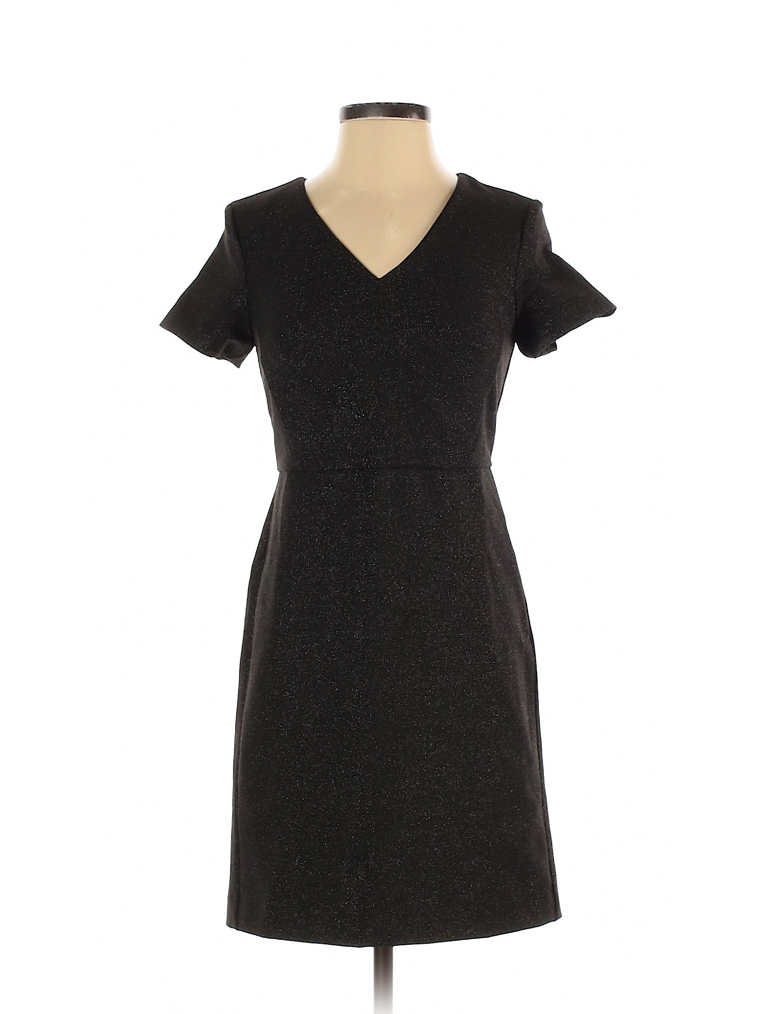 NWT Ann Taylor Women Black Casual Dress 00 Petites | eBay