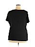 Ava & Viv Black Short Sleeve T-Shirt Size 2X - photo 2