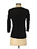Elie Tahari Black 3/4 Sleeve T-Shirt Size S - photo 2