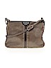 Brighton 100% Leather Gray Leather Crossbody Bag One size - photo 1