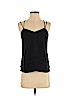 Candie's 100% Polyester Black Sleeveless Blouse Size S - photo 1