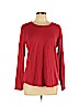 Madewell 100% Cotton Red Long Sleeve T-Shirt Size L - photo 1