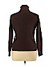 Jeanne Pierre 100% Cotton Brown Turtleneck Sweater Size XL - photo 2
