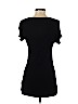 Express 100% Rayon Black Short Sleeve Top Size S (petite) - photo 2