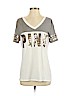 Victoria's Secret Pink White Short Sleeve T-Shirt Size M - photo 1