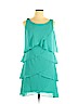 SLNY 100% Polyester Teal Cocktail Dress Size 16 - photo 1