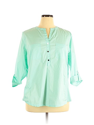 Croft & Barrow 3/4 Sleeve Top (view 1)