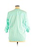 Croft & Barrow Teal 3/4 Sleeve Top Size 1X - photo 2