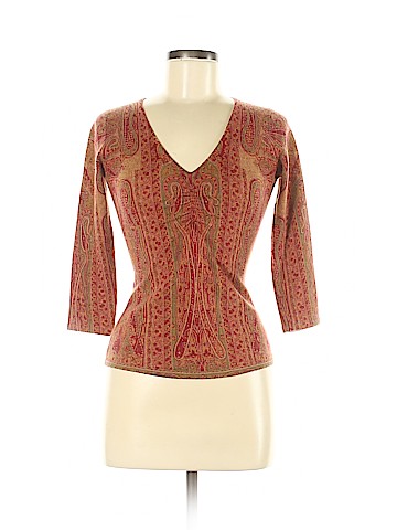 Neiman Marcus Cashmere Pullover Sweater (view 1)