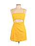 Forever 21 Yellow Casual Dress Size L - photo 1