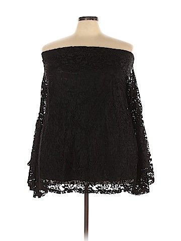 Torrid 3/4 Sleeve Blouse (view 1)