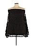 Torrid Black 3/4 Sleeve Blouse Size 4X Plus (4) - photo 1